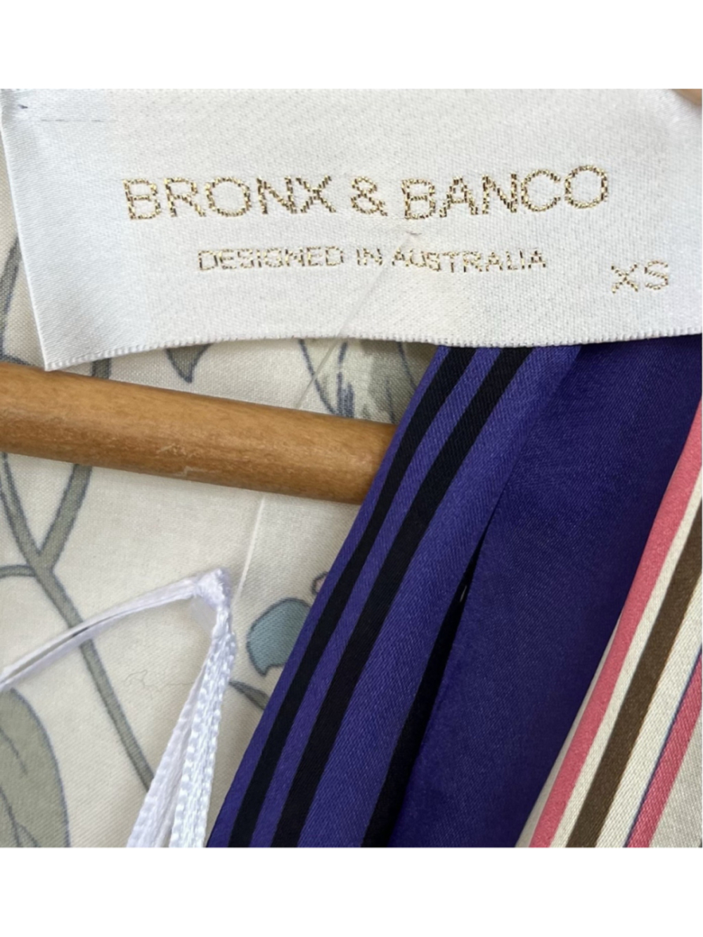 Bronx and Banco Bedouin Coastal Plunge Mini Dress Balloon Sleeve Wedding Party - Picture 11 of 12